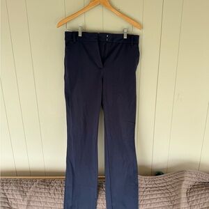 Talbots Navy Hook-and-Bar Dress Pants